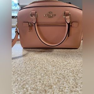 NWOT Coach Rowan Leather Satchel Handbag